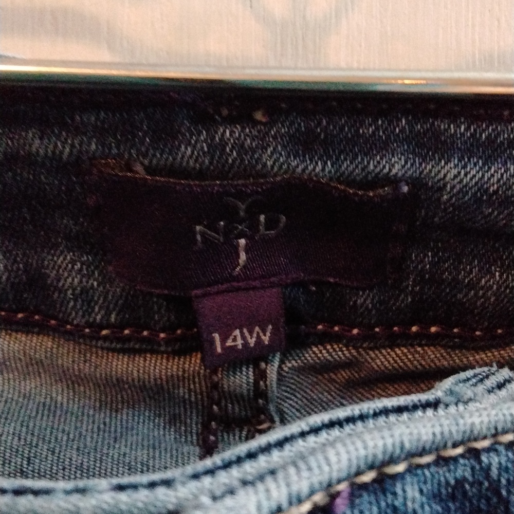 NYDJ Women's Loena Boyfriend Jeans. Size 14W - Picture 8 of 8